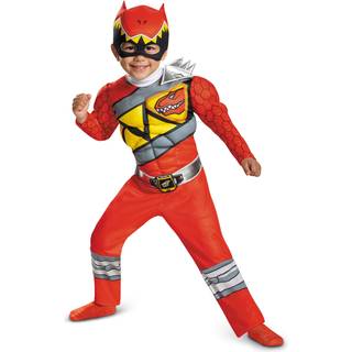 Red Power Ranger Dino Charge Kleinkinder Kostüm S