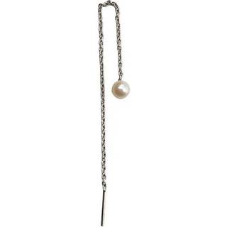 Heiring - Ørekæde i sølv med perle