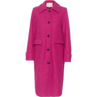 Kaffe KAannelise Frakke - Pink - Str 38 - Damer