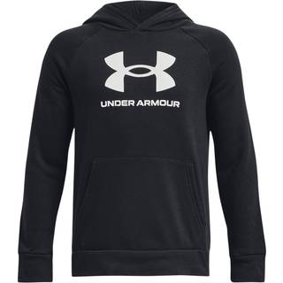 Sweatshirt med hætte Under Armour UA Rival Fleece BL Hoodie 1379791-001 Størrelse YLG