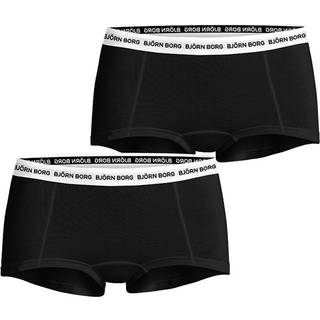 Björn Borg Core Logo Minishorts 2-pack Sort, M