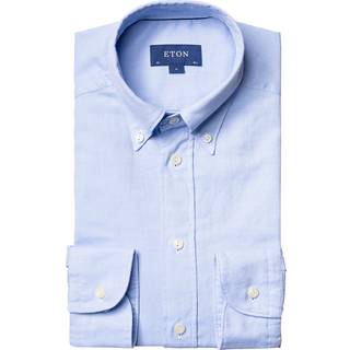 Eton Slim Fit Royal Oxford Button Down Light Blue