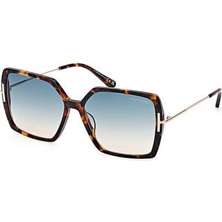 TOM FORD Kvinde FT1039 JOANNA 52P Solbriller Acetat Sommerfugl Normal