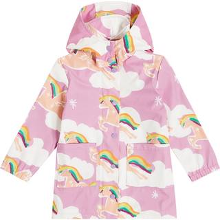 Stella McCartney Kids Printed parka - multicoloured - Y 10