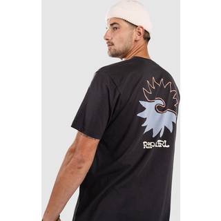 Rip Curl Swc Breaker T-shirt - S - washed black