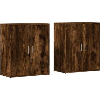 Skænke 60X31X70 Cm Konstrueret Træ - Røget eg