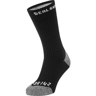 Sealskinz Briston Cykelstrømper Sort - Strømpe str. 36-38