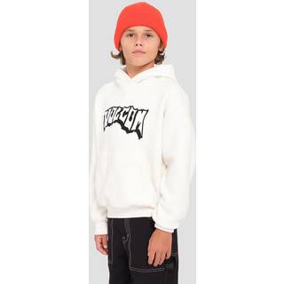 Volcom Tookool Kids Hættetrøje - M - dirty white