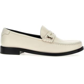 Saint Laurent Le Loafer leather penny loafers - white - EU 43