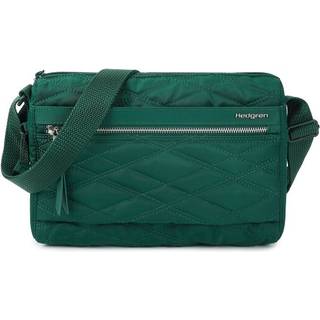Hedgren Inner City 2 Eye RFID Schultertasche 27 cm - New Quilt Varsity Green