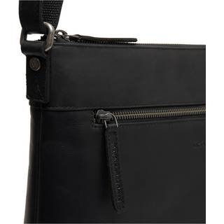 The Chesterfield Brand Cow Wax Pull Up Cartagena Crossover taske sort