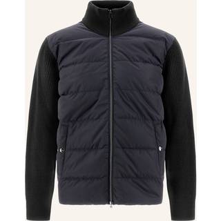 Herno Knitted Hybrid Jacket Navy