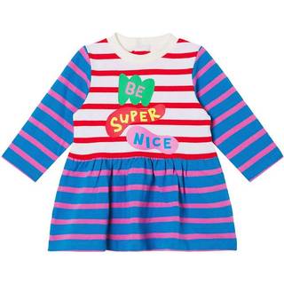 Stella McCartney Kids Baby striped cotton dress - multicoloured - M 6