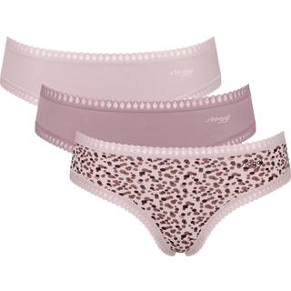 Sloggi 3-pak GO Crush Hipster Briefs - Sand/pink - X-Large * Kampagne *