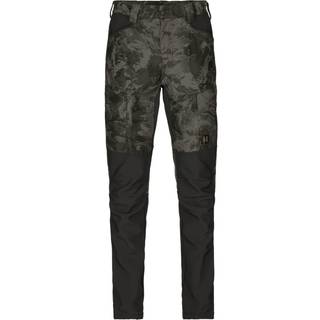 Härkila Men's Noctyx Camo Silent Trousers Axis Msp Black/Black, Axis Msp®Black/Black, 32-52