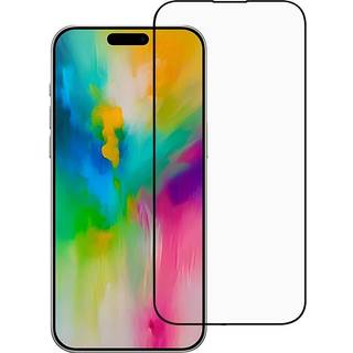 2-PAK SKALO iPhone 16 Pro Max FULL-FIT Hærdet Glas Skærmbeskyttelse - Sort