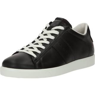 ECCO Street Lite W - Sneakers i læder til damer - Sort - Size: 36 (UK 3.5-4)