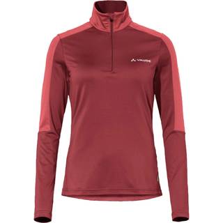 Vaude Women's Livigno Halfzip II Fleecesweatere Damer størrelse 36 farve rød