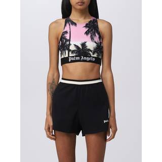 Palm Angels Pink Sunset logo sports bra - multicoloured - XS