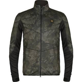 Härkila Noctyx Camo Fleece Jacket Fleecejakke Herrer størrelse L farve sort