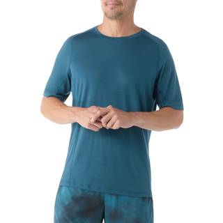 Smartwool Active Ultralite Short Sleeve Merino undertøj Herrer størrelse XXL farve blå