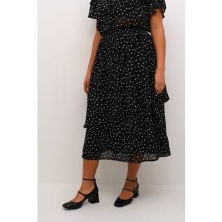 Kaffe Curve KCsallie Nederdel - Sort - Str 44 - Damer