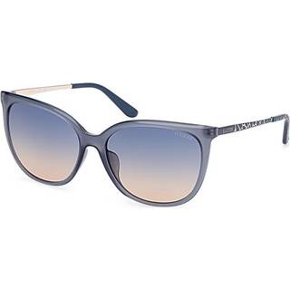 Guess Kvinde GU00150-H 84W Solbriller Injiceret Lyseblå Blå Firkantet Normal