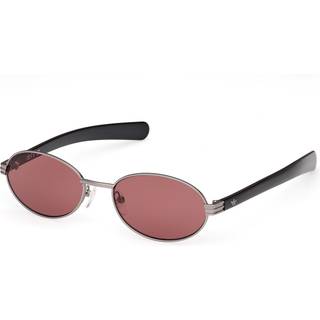 Adidas Unisex OR0123 15S Solbriller Metal Ruthenium Bordeaux Rund Normal