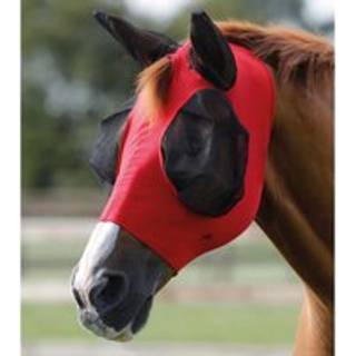 Premier Equine Comfort Lycra insektmaske - Rød - L