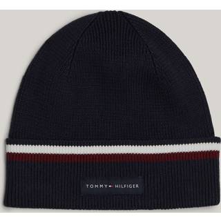Tommy Hilfiger Love Solid Stripe Beanie Navy