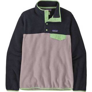 Patagonia Women's Lightweight Synchilla Snap-T Fleece Pullover Fleecesweatere Damer størrelse M farve grå