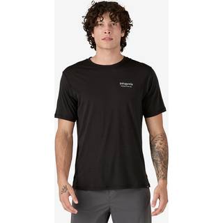 Patagonia Cap Cool Merino Graphic Shirt Merino-shirt Herrer størrelse XL farve turkis