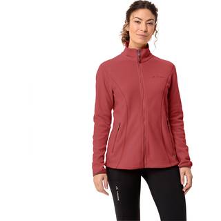 Vaude Women's Rosemoor Fleece Jacket II Fleecejakke Damer størrelse 42 farve rød