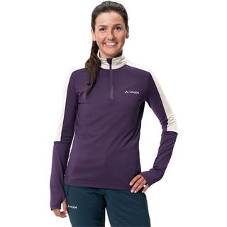 Vaude Women's Livigno Halfzip II Fleecesweatere Damer størrelse 34 farve lilla