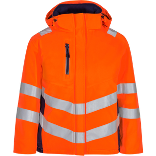 ENGEL Safety dame vinterjakke Orange/Blue ink 1943-930 S