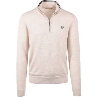Fred Perry Herren Troyer beige unifarben