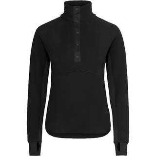 Fusion Pile Henley W Black (XL)