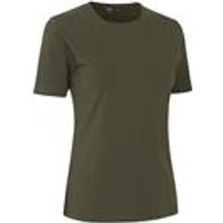 ID 0595 Stretch T-shirt komfort dame Oliven L