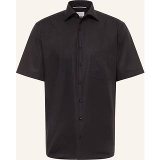 MODERN FIT Original Shirt in black plain