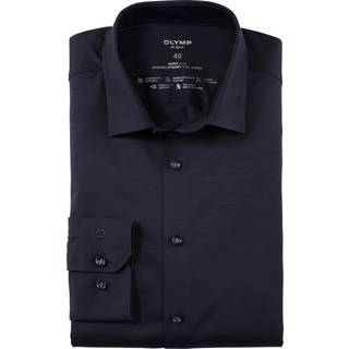 OLYMP Herren Hemd blau Slim Fit