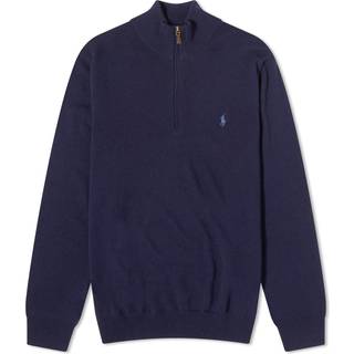 Polo Ralph Lauren Merino Half-Zip Sweater Hunter Navy