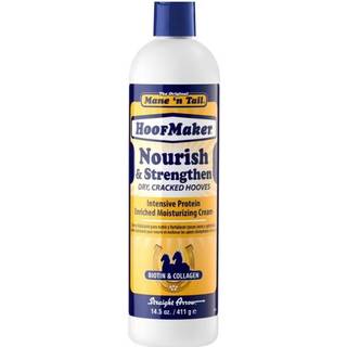 Mane 'n Tail Hoofmaker Hand & Nail Terapy 3.4 oz med biotin -kollagen og allantoin, der styrker og blødgør huden indeholder sheasmør og duftfri
