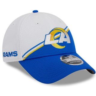 LA Rams NFL Sideline 2023 White 9FORTY Stretch Snap Cap newera adult unisex White newera adult unisex White newera adult unisex White newera adult uni - Osfm
