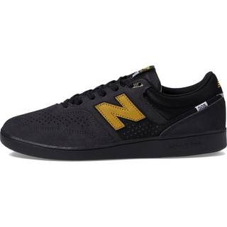 New Balance Mænd NB Numeric Brandon Westgate 508 i Sort/Gul Suede/Mesh, Størrelse 42.5