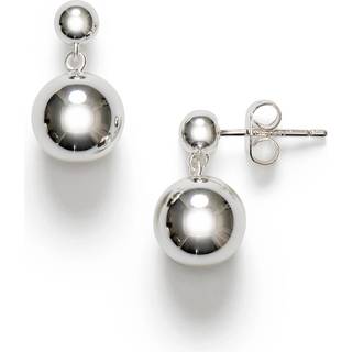 ANNI LU Drop of Silver Øreringe Sølvbelagt Messing 242-30-51 - Dame - 925 Sterling Sølv