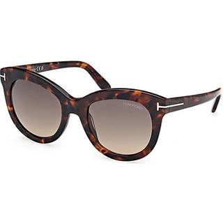 TOM FORD Kvinde FT1189 ODETTE 52F Solbriller Acetat Sommerfugl Normal