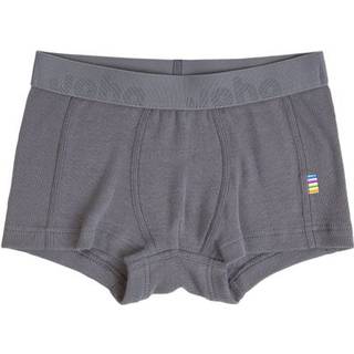 Boxershorts i mørkegrå bomuld