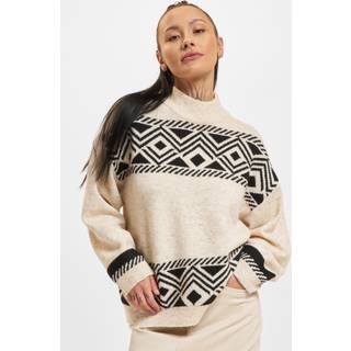 ONLY dame strik ONLVICTORIA - Pumice Stone BLACK JACQUARD - XS