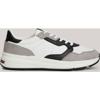 Suede Mixed Texture Trainers