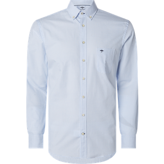 Fynch-Hatton Herren Hemd blau kariert